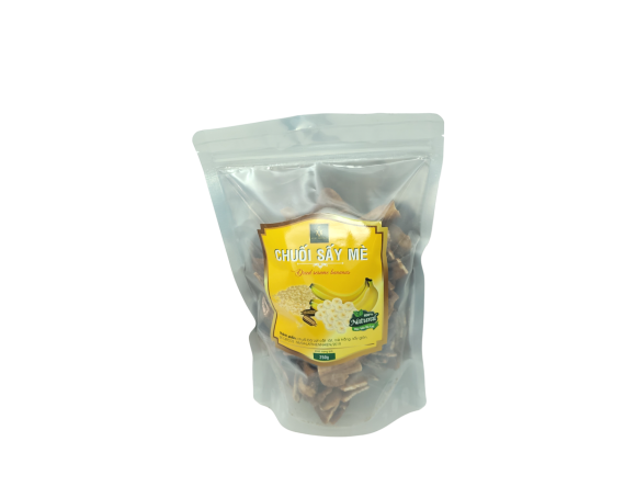 CHUỐI SẤY MÈ GÓI 250GR
