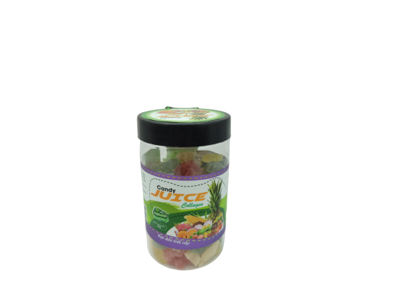 KẸO TRÁI CÂY COLLAGEN HŨ 200GR